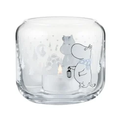 Muurla Snowfall lantern Ø9 cm, Clear Transparent New
