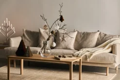 Scandi Living Snowing baubles 6-pack, White Best