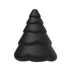 Cooee Design Snowy Christmas tree 20 cm, Black
