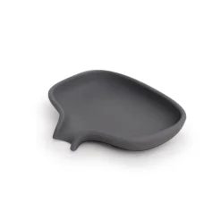 Bosign Soap dish with drainage spout silicone, Grafite Grey Discount