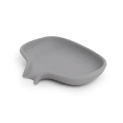 Bosign Soap dish with drainage spout silicone, Grey Sale