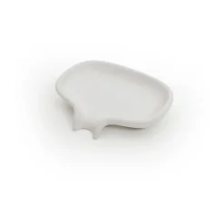 Bosign Soap Saver Flow soap dish with drainage spout concrete, White Best