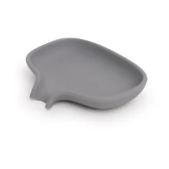 Bosign Soap Saver Flow soap dish with drainage spout small, Grey Hot