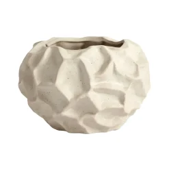 MUUBS Soil flower pot Ø18 cm, vanilla White Discount