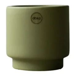 DBKD Solid pot , Small, Ø10 cm Green Discount