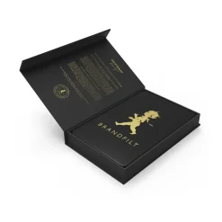 Solstickan Design Solstickan fire blanket 16x2.7x25 cm, Black-gold BlackGold-coloured Online