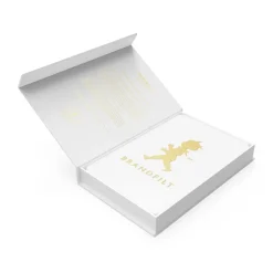 Solstickan Design Solstickan fire blanket 16x2.7x25 cm, White-gold WhiteGold-coloured Outlet