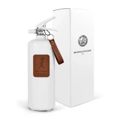 Solstickan Design Solstickan fire extinguisher 2 kg, Dark brown leather WhiteBrown New