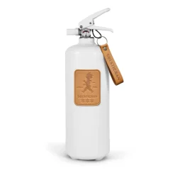 Solstickan Design Solstickan fire extinguisher 2 kg, Light-brown leather WhiteBrown
