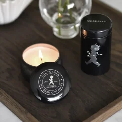 Solstickan Design Solstickan gift box scented candles + matchstick tube, -scented candle cedarwood Black New
