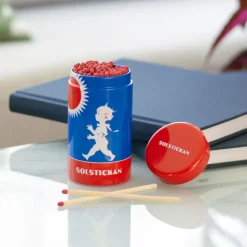 Solstickan Design Solstickan matchstick tube 100 pack, Original motif RedBlueWhite Outlet