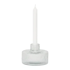 URBAN NATURE CULTURE Solvi A candle holder 9 cm, clear Transparent Outlet