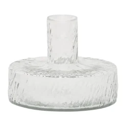 URBAN NATURE CULTURE Solvi B candle holder 12 cm, clear Transparent New