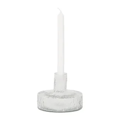 URBAN NATURE CULTURE Solvi B candle holder 12 cm, clear Transparent New