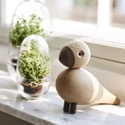 Kay Bojesen Denmark Song Bird Alfred, Oak Brown New