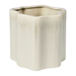 Broste Copenhagen Sonja flowerpot H:20 cm, Rainy Day Grey Hot
