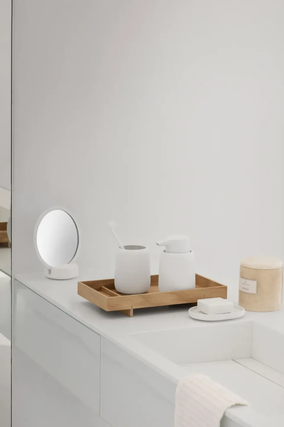 Blomus Sono soap dispenser 25 cl, White New