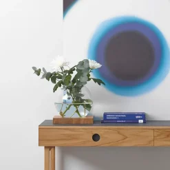 A2 Space decoration, White oiled oak, glass Beige Best