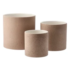 Scandi Living Speckled pot Ø12 cm, Rust Brown Clearance