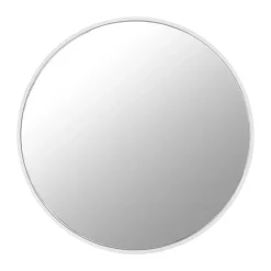 Scandi Living Sphere mirror Ø80 cm, White