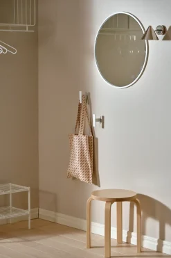 Scandi Living Sphere mirror Ø60 cm, White Online