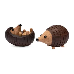 Spring Copenhagen Spike hedgehog decoration 4 cm, Thermo ash Brown Best