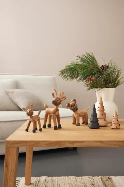 Spring Copenhagen Spot deer baby decoration, Oak-Maple Brown