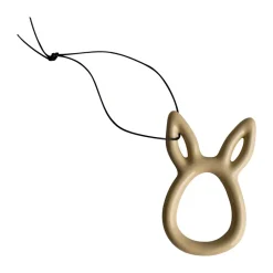 DBKD Sprinkle rabbit Easter ornament 8 cm, Shiny Yellow Discount
