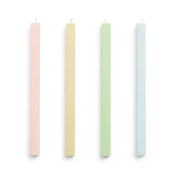 HAY Square Candle light mix 4-pack, Fresh Multi Best