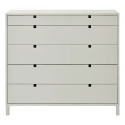 1898 Square dresser 5 drawers, Sand Beige