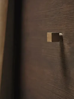 Ferm Living Square hook small, Casted brass Gold-coloured Discount