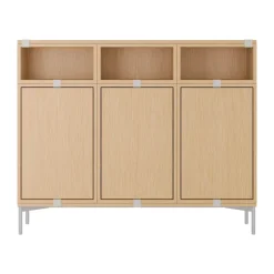 Muuto Stacked storage system Sideboard Configuration 3, Oak Beige Hot