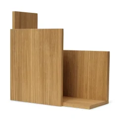Ferm Living Stagger shelf square, Oiled Oak Brown Sale