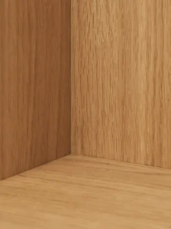 Ferm Living Stagger shelf square, Oiled Oak Brown Sale