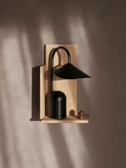 Ferm Living Stagger shelf tall, Oiled Oak Brown Hot