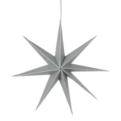 Broste Copenhagen Star paper star Ø50 cm, Silver Silver-coloured Best