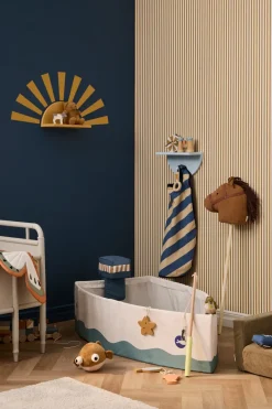 Kid's Concept Star shelf circle incl stickers, Mustard Yellow Clearance