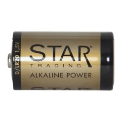 Star Trading battery, 1.5 V Gold-coloured Discount