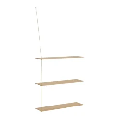 Woud Stedge wall shelf 80 cm, Oak Beige Discount