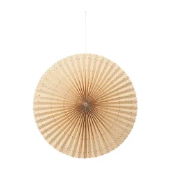Broste Copenhagen Stella rosette advent star L Ø60 cm, Natural-harvest gold Beige Best