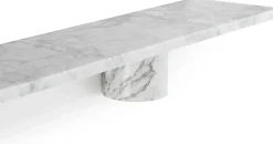 Normann Copenhagen Sten Shelf 120 cm, marble White Discount