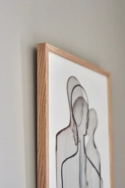 Scandi Essentials Stensö frame oak, 30x40 cm Brown
