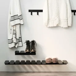 Maze Step shoe shelf, Black Hot