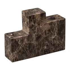 Mette Ditmer Step Trio candle holder, Brown Best