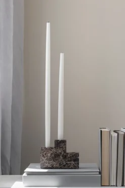 Mette Ditmer Step Trio candle holder, Brown Best