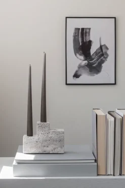 Mette Ditmer Step Trio candle holder, Chalk Grey Outlet