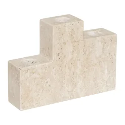 Mette Ditmer Step Trio candle holder, Linen Beige Best