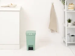 Brabantia StepUp pedal bin 10 L, Jade Green New