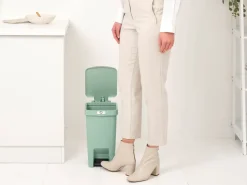 Brabantia StepUp pedal bin 10 L, Jade Green New