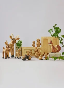 Spring Copenhagen Stick hedgehog decoration 4.5 cm, Thermo ash Brown
